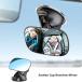  новый [2 in 1 настройка возможный автомобильный после часть сиденье baby rear view зеркало Mini безопасность детский выпуклость поверхность зеркало ]
