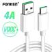 4A Type C Cable for VIVO VOOC Fast Charging Cable Micro USB Mobile Phone Ch