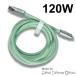PD 120W Super Fast Charge Type-C Liquid Silicone Cable For iPhone Xiaomi Hu