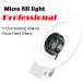 Mobile Phone Fill Light 10X Macro Lens Portable Phone Selfie Lamp LED Ring
