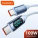 Toocki PD 100W Fast Charging Type C to USB C Cable for Laptop Tablet Digita