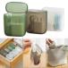 1/3pcs Desktop Data Cable Storage Box Dustproof Headphone Organizer Box Wit