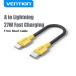 Vention Short USB C Cable 27W Fast Charger Cable for iPhone 14 13 Type C to
