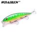 1Pc плавающий wabla- Minaux рыбалка искусственная приманка 13 см метров 19.5 грамм Crank Bait человеческий труд твердый приманка низкий звук пирог k искусственная приманка Pesca рыболовная снасть 