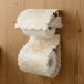  бумага держатель роза рисунок код вышивка примерно 16×36cm [Rosa Fil] туалет туалет место хранения туалет ta Lee гигиенические средства легкая установка ощущение роскоши ... круг мытье модный симпатичный 