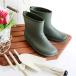  rain boots Short lady's made in Japan high quality Raver boots boots garden shoes rain shoes Raver shoes Raver boots 