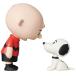  Ultra ti tail фигурка No.453 UDF PEANUTS серии 9 CHARLIE BROWN & SNOOPY 50*s( повторный .)[meti com * игрушка ]{02 месяц предварительный заказ }