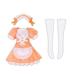 1/12pi Connie moR TYPE-M для [meido костюм комплект ] orange × белый ( кукла для )[azon]{ продажа settled * наличие товар }