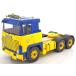 1/18 Scania LBT 1976( желтый / голубой )[ROAD KINGS][ бесплатная доставка ]{ нет в наличии }