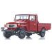 KYOSHO оригинал 1/18 Toyota Land Cruiser 40 ( красный )[ Kyosho ][ бесплатная доставка ]{ нет в наличии }