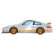 1/43 Porsche 911 (997) GT3 RS 2007 Arctic silver / orange li Bally [ макияж ][ бесплатная доставка ]{ нет в наличии }