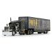 1/64 Peter Bill to389 63 дюймовый midroof слипер & талон Tackey moving Trailer AC/DC Power Up ( черный )[ бесплатная доставка ]{ нет в наличии }