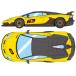 1/43 Lamborghini Aventador SVJ 63 2018 Giallo o-g( желтый )[ макияж ][ бесплатная доставка ]{ нет в наличии }