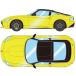 1/43 Nissan Fairlady Z (RZ34) 2023 (JP) кальмар zuchi желтый / super черный [ макияж ][ бесплатная доставка ]{ нет в наличии }