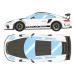 1/43 Porsche 911 (991.2) GT3 RSvai The  - упаковка 2018 белый [ макияж ][ бесплатная доставка ]{ нет в наличии }