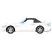 1/43 Honda S2000 (AP1) 1999 Grand Prix белый [ макияж ][ бесплатная доставка ]{ нет в наличии }