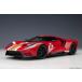 1/18 Ford GT Alain * man износ te-ji выпуск ( красный / Gold * полоса )[ Auto Art ][ бесплатная доставка ]{ нет в наличии }