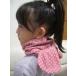  ворсистый двойной марля * точка muffler розовый ( короткий . размер . Kids .OK)
