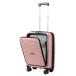 TABITORA [TH1701-S-ROSEGOLD] чемодан rose Gold S размер Carry кейс машина внутри приносить верх открытый передний открытый супер тихий звук повышение застежка-молния 