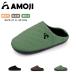 [ размер замена бесплатный ]AMOJIamoji тапочки мужской женский сандалии зимний салон обувь боа теплый низкая упругость салон нежный офис дом ...