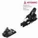  атомный крепления 2024 ATOMIC STRIVE 14 GW Black/Gunmetal лыжи Alpen все mountain 