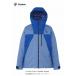  goldwin лыжи одежда 2025 GOLDWIN 2-Tone Color Hooded Jacket G13303 Coronet Blue жакет унисекс 