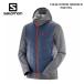  Salomon SALOMON PULSE HYBRID HOODIE MENS NIGHT SKY Pal s hybrid f-ti