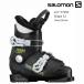 Salomon лыжи ботинки 2023 SALOMON TEAM T2 BLACK White команда Junior Kids L41177900 2 пряжка 