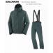  Salomon лыжи одежда 2026 SALOMON HIGHLAND JACKET & Pants Men GREEN GABLES LC2602700 LC2600300 мужской верх и низ в комплекте 