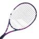  Babolat (Babolat) 2023 BOOST AERO PINK boost aero pink (260g) abroad regular goods hardball tennis racket 121243-100 black × pink (23y2m)[AC]