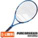 0.6 -inch long Babolat (Babolat) 2021 PURE DRIVE 110 pure Drive 110 (255g) abroad regular goods hardball tennis racket 101449|101450-136 blue (21y1m)[NC]