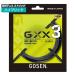  одиночный . упаковка товар Gosen (Gosen)ji-* двойной X 3 G-XX3 (G-TOUR3 1.23mmxAK PRO CX 1.24mm) бейсбол теннис hybrid струна TSGX31BK