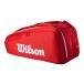 9шт.@ место хранения Wilson (Wilson) 2025 SUPER TOUR 9PK super Tour 9PK чехол для ракетки WR8036701001 красный (25y4m)