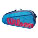  Junior ракетка для 3шт.@ место хранения Wilson (Wilson) Junior 3R one плечо модель чехол для ракетки WR8023902001 голубой × orange (24y7m)
