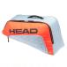  head (HEAD) 2021 Junior COMBI REBEL комбинированный Revell Junior для чехол для ракетки теннис сумка 283481-GROR серый × orange (21y2m)