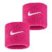 2 штук комплект Nike (NIKE) унисекс Swooshsushu Classic напульсник BN3000-639 vivid розовый × белый (25y7m)