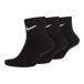  одного цвета 3 пара комплект Nike (NIKE) унисекс Every tei подушка заднее крыло лодыжка длина носки 3P SX7667-010 черный × белый (24y4m)