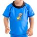  ликвидация запасов специальная цена Nike (NIKE) 2022 SS Junior ( boys ) TODDLERto гонг - Short рукав UV гидро защита купальный костюм 1991035-10