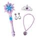  - k(HAC) snow Princess magical палка колье * Tiara * серьги .. sama . преображение! мелодия & свет тип аккумулятора HAC5587 розовый (26y9m)