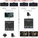 HDMI�ؑ֊� 4Kx2k HDCP 3D�Ή� ���掿 �Z���N�^�[ Ver2.0 �o���� 1����2�o�� 2����1�o�� �蓮 �d���s�v PS3 P �֘A�摜2