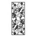  железный стена украшение наружная стена wall аксессуары роза rose panel B W450×H1100 антикоррозийный отделка установка палка приложен роза оборудование орнамент сборный товар diy