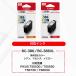 �y�ŒZ�����o�ׁz�L���m�� �����C���N TS5530 TS5630�p BC395 BC386 �u���b�N+3�F�J���[�Z�b�g(�W���e��) Canon �֘A�摜4