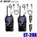 ET-20X FRC F.R.C. �G�t�E�A�[���E�V�[ FIRSTCOM �t�@�[�X�g�R���ǋL ���菬�d�̓g�����V�[�o�[2��Z�b�g �P�O���d�r����60���ԉ^�p 38�O���[�v���[�h VOX�Ή�