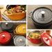 ストウブ鍋 24cm　staub 両手鍋 22cm ココットラウンド ホーロー鍋 調理器具 キッチン用品 10色 一人食 1-2人