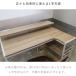 �p�\�R���f�X�N L���^ 100cm ���Z�� �׋��� ��l L�� L���f�X�N �f�X�N �R���p�N�g �ȃX�y�[�X �� ���[ �w�K�� ���[���b�N�t�� ���� �����[�g���[�N �֘A�摜2