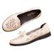  туфли-лодочки Loafer женский плоская обувь надеть обувь ощущение "дышит" мягкий легкий легкий ходить на работу прогулка движение работа легкий ..... цветочный принт 