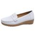  Loafer женский .... casual ходить на работу посещение школы легкий толщина низ .. нет мокасины пара . добрый прогулка офис медсестра обувь лето 