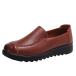  Loafer женский туфли без застежки повседневная обувь предотвращение скольжения мягкий premium кожа ходить на работу посещение школы комфорт обувь легкий широкий 