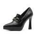  туфли-лодочки толщина низ высокий каблук po Inte dotu bit Loafer женский 10cm булавка каблук storm прекрасный ножек усталость трудно .....