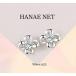 �s�A�X ���f�B�[�X �}�[�K���b�g �t�H�[�t�����[ CZ�_�C�������h �V���o�[ SILVER  �X�^�b�h�s�A�X ����2�Z�b�g